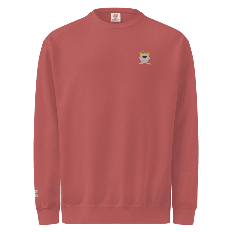 Lil Cowboy Yeti embroidered Unisex garment-dyed sweatshirt