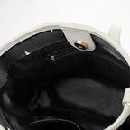 Polygon Leather Tote Bag