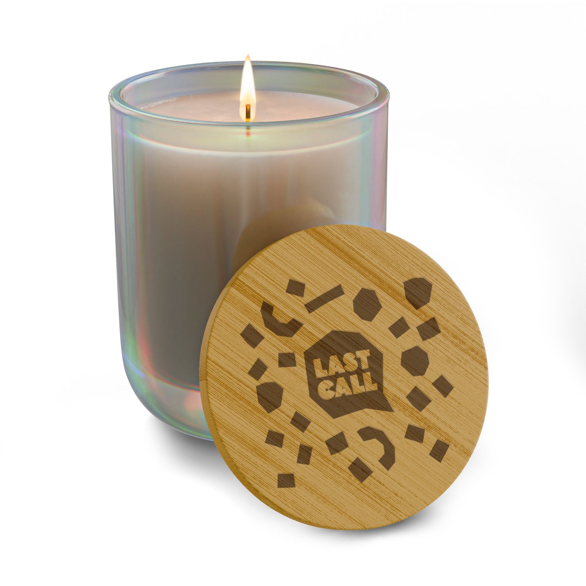 Eco-Friendly Shapes Engraved Candle
