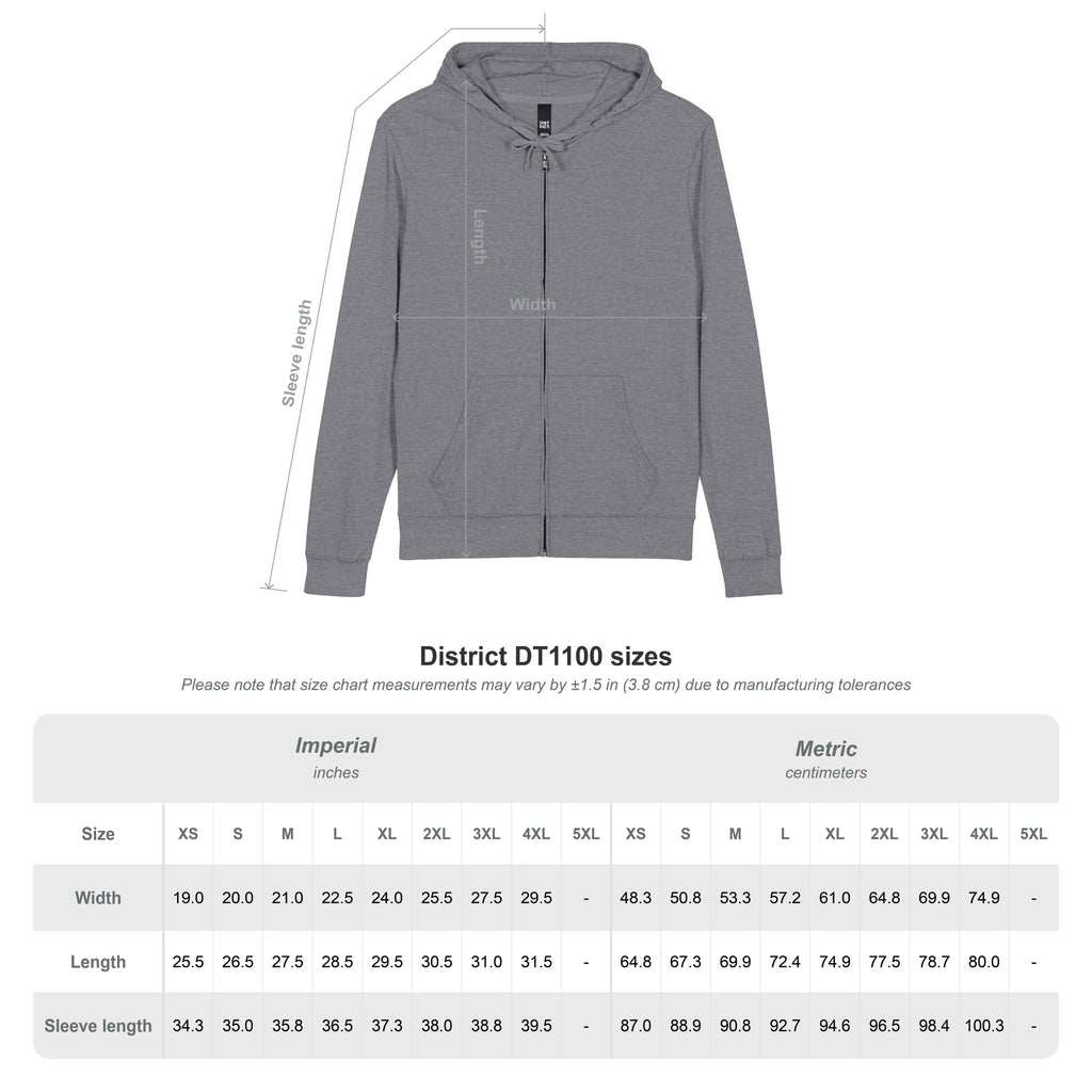 Last Call Lightweight Zip Hoodie
