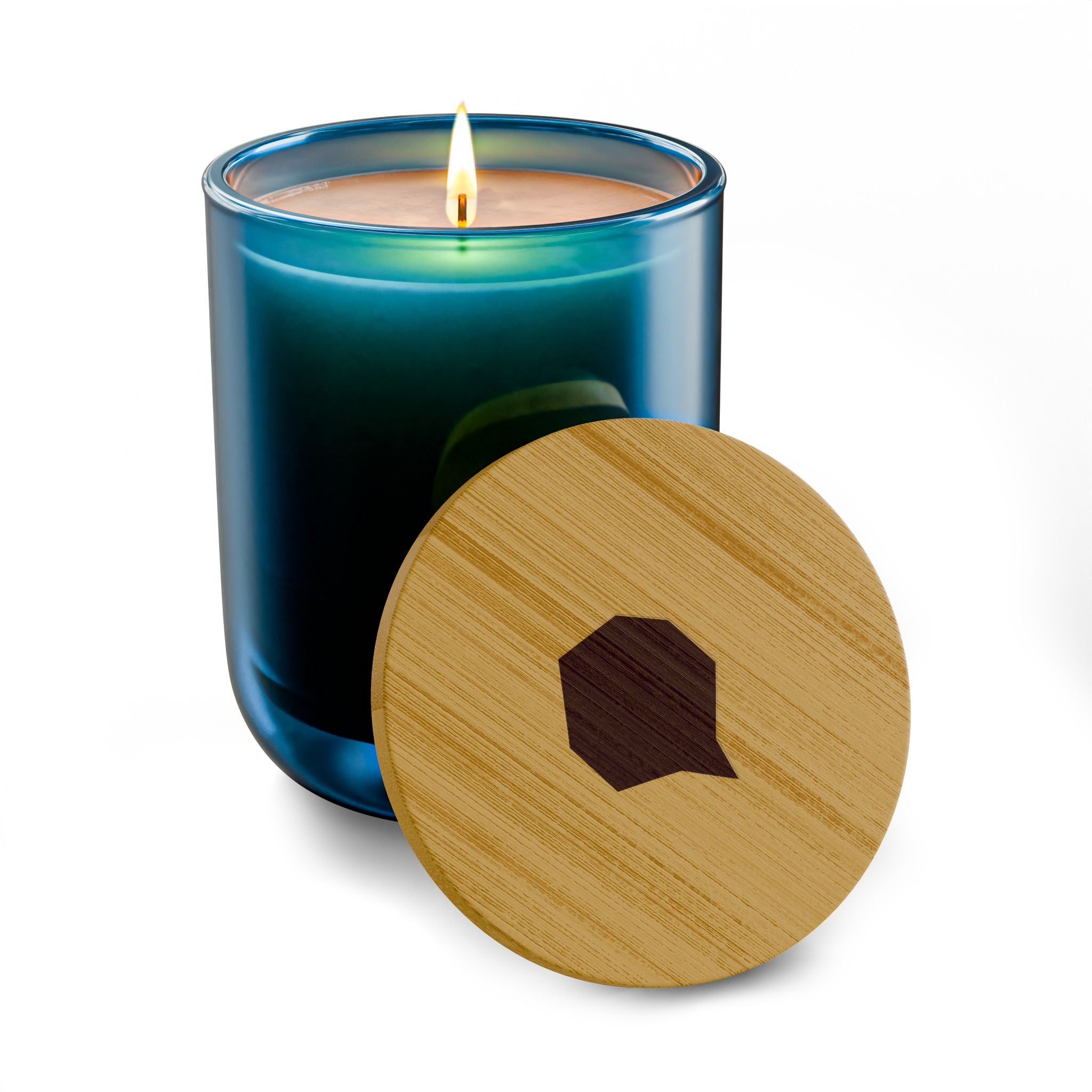 Eco-Friendly Speech Bubble Engraved Candle