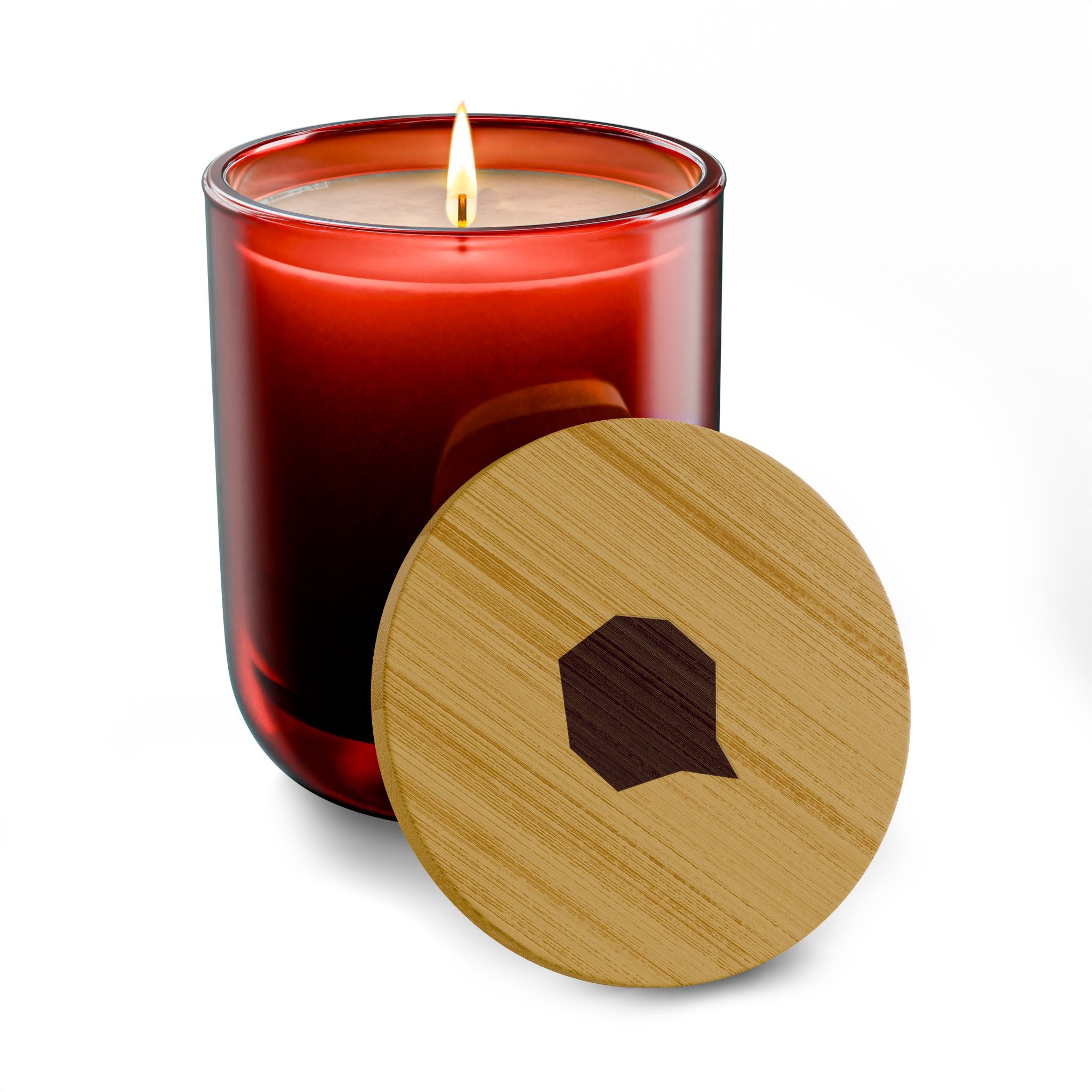 Eco-Friendly Speech Bubble Engraved Candle