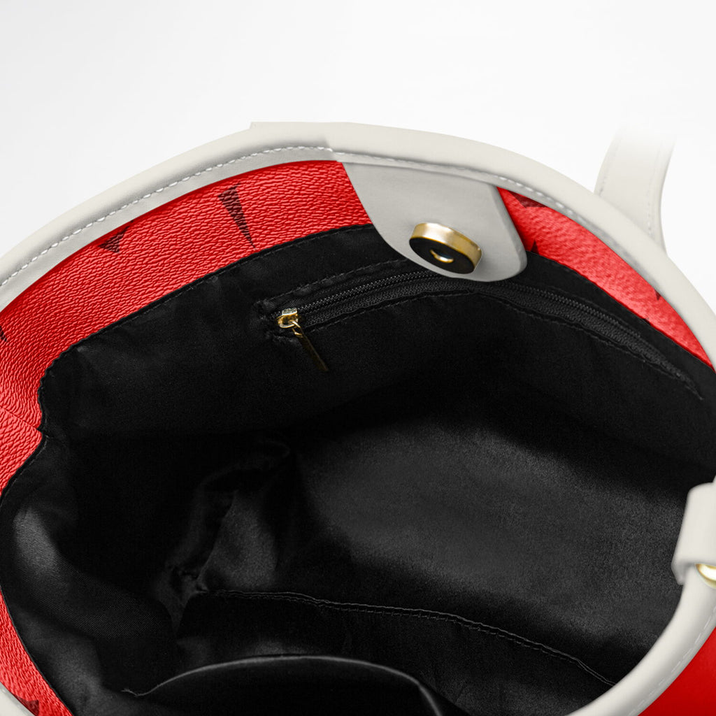 Polygon Leather Tote Bag