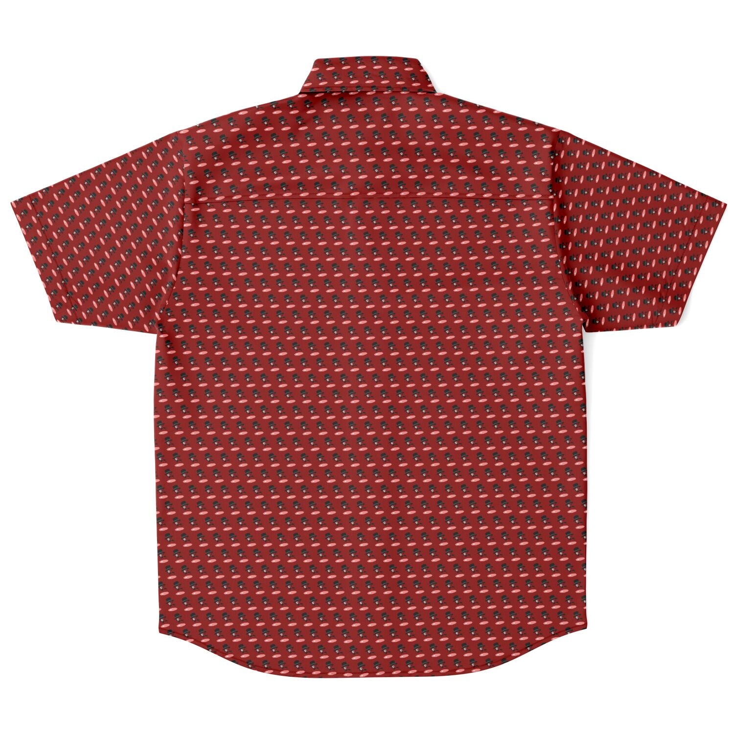Fancy Ham Short Sleeve Button Down Shirt