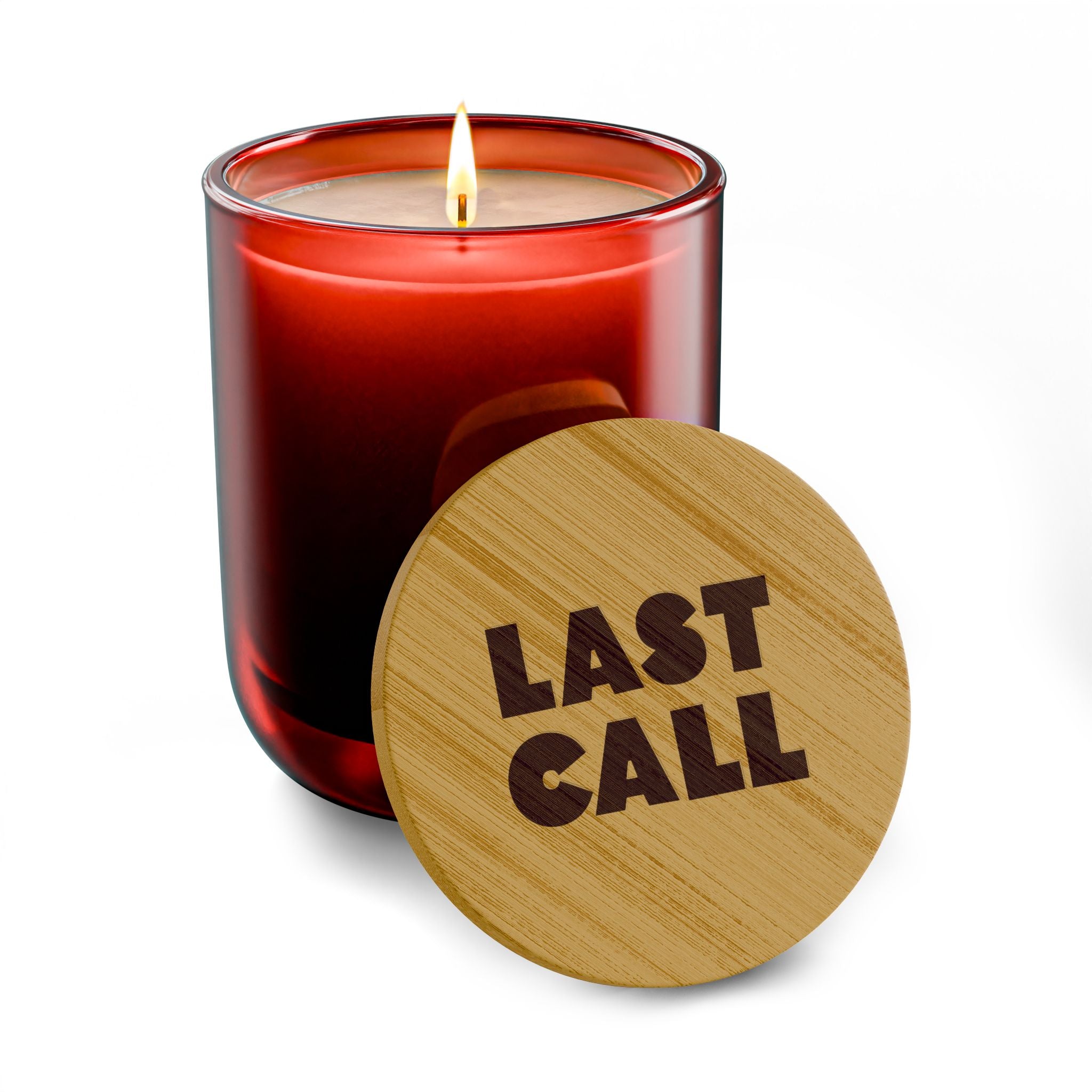 Eco-Friendly Wordmark Engraved Candle