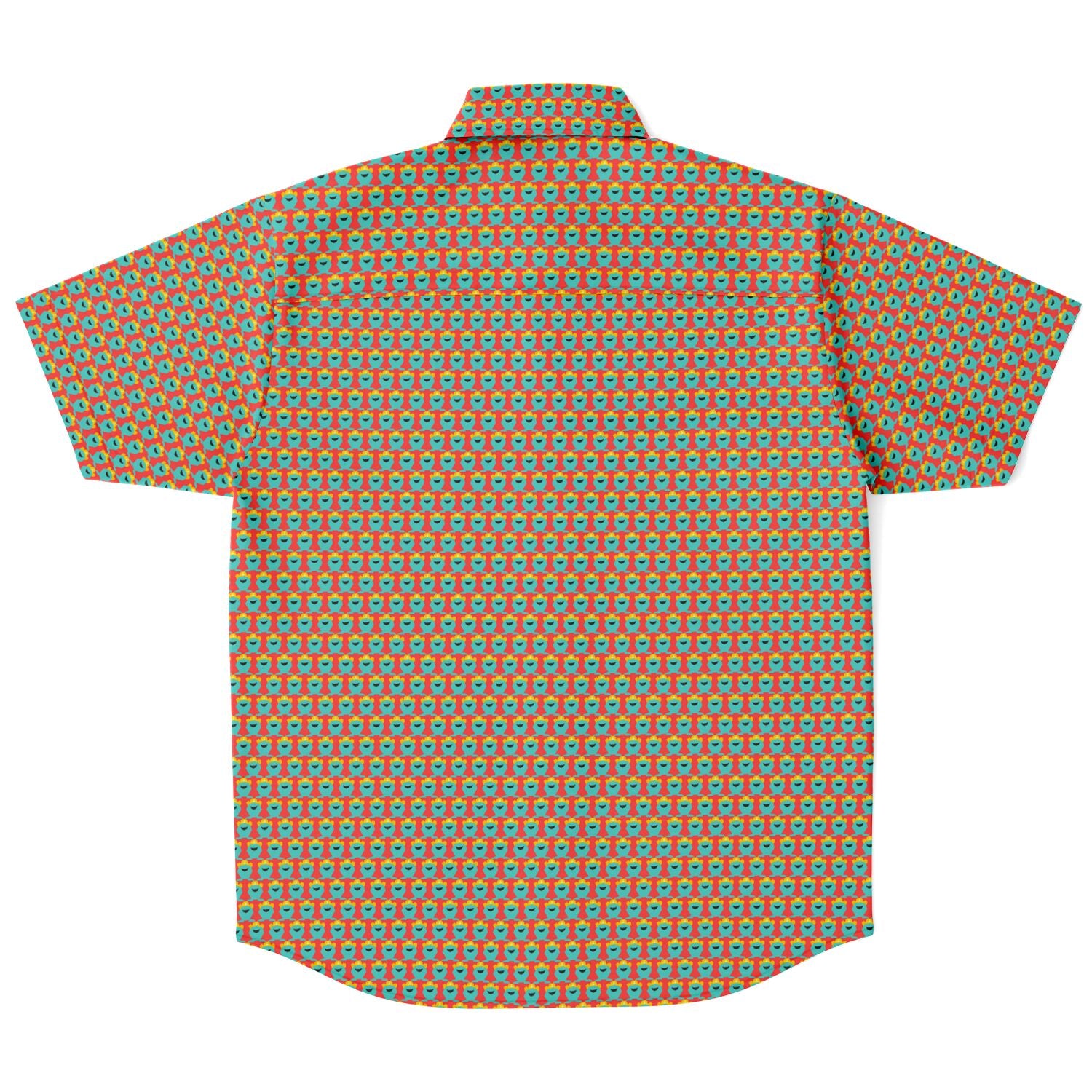 Lil' Cowboy Yeti Short Sleeve Button Down Shirt