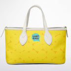 Polygon Leather Tote Bag