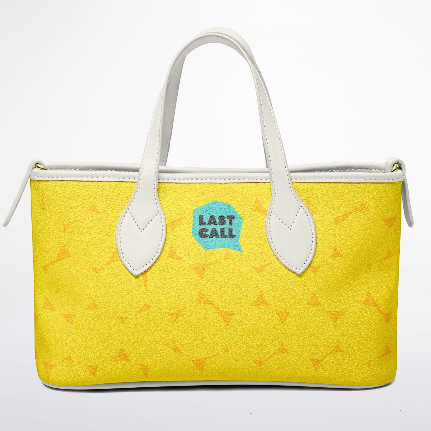 Polygon Leather Tote Bag
