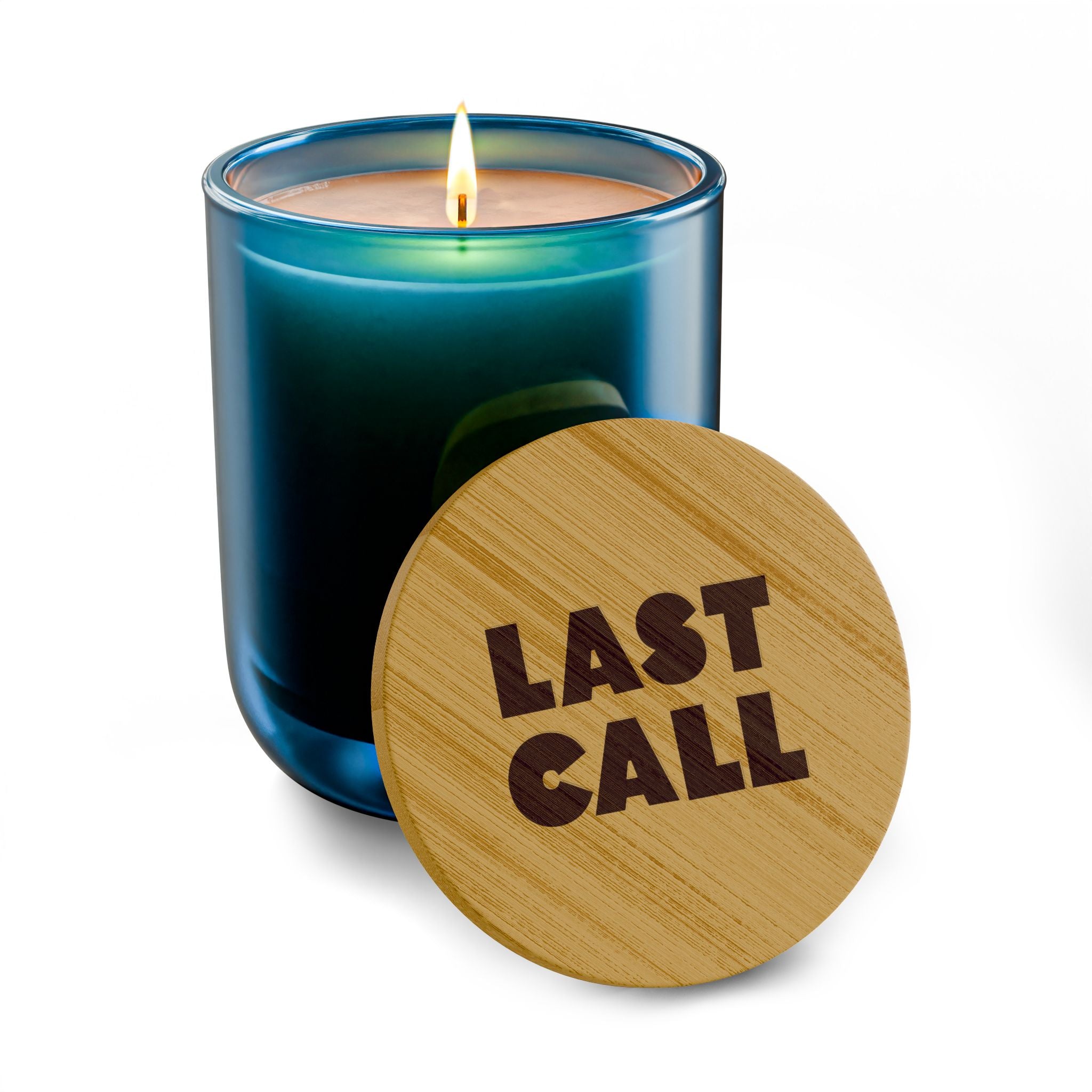 Eco-Friendly Wordmark Engraved Candle