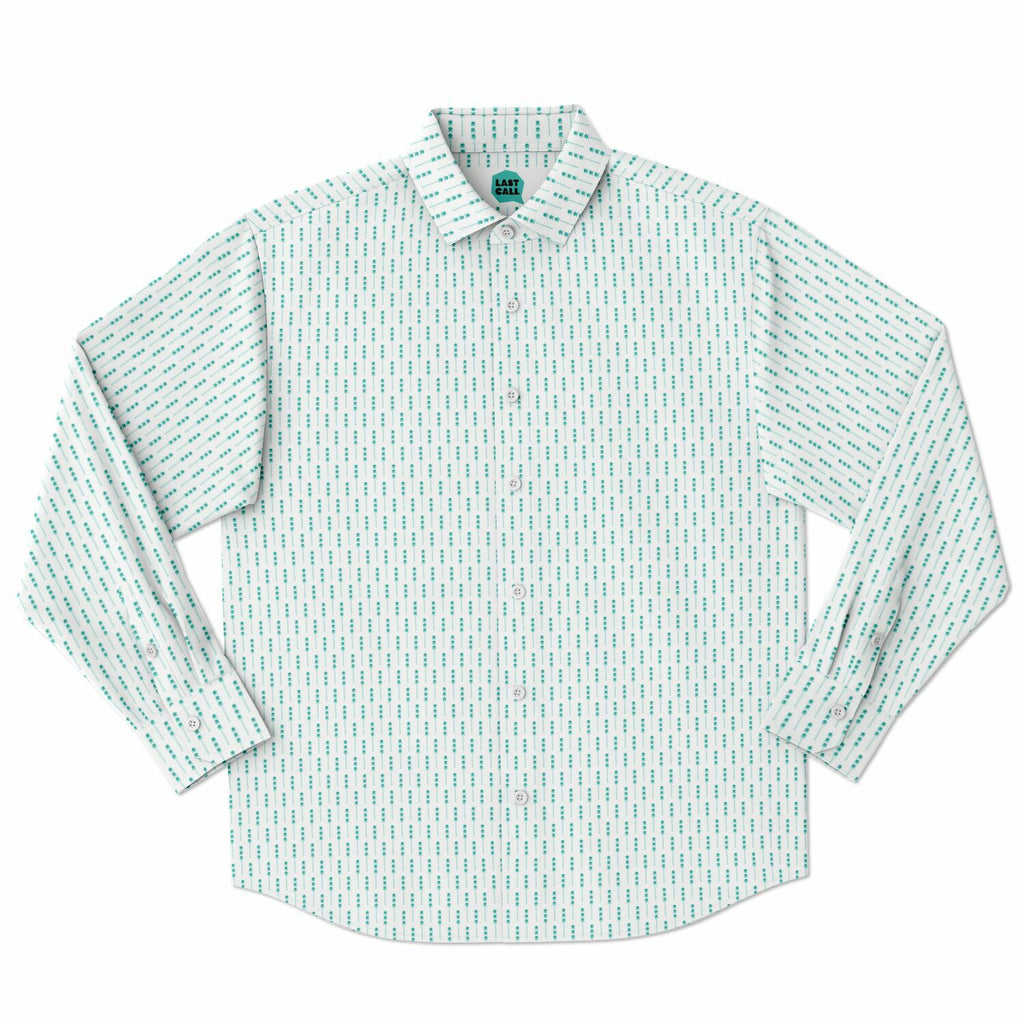 Lil' Yeti Stripes Long Sleeve Button Down Shirt