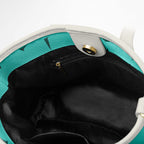 Polygon Leather Tote Bag