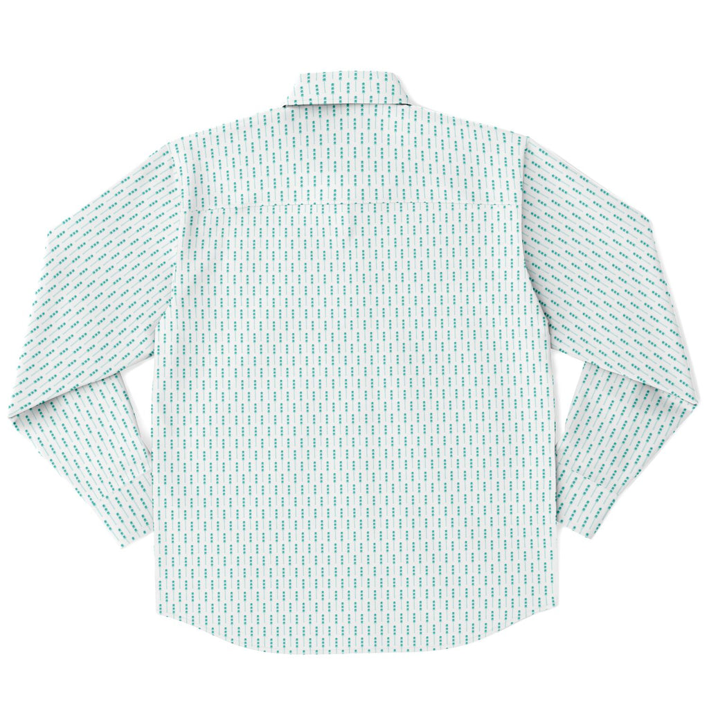 Lil' Yeti Stripes Long Sleeve Button Down Shirt