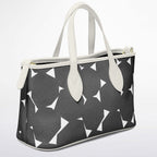 Polygon Leather Tote Bag
